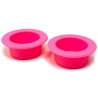 Silicone Gecko Food Dish - Pink - SM (2pk)