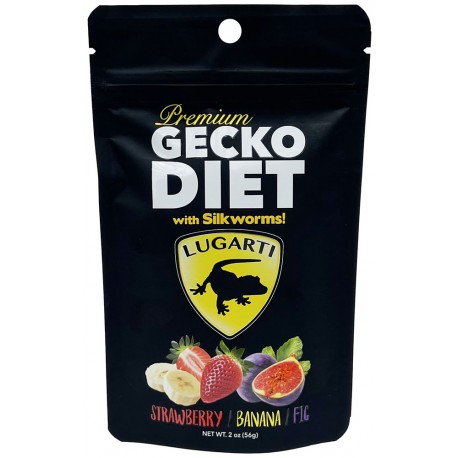 Premium Gecko Diet - Strawberry / Banana / Fig - 2 oz (Lugarti)